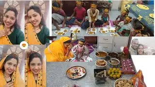 Navratri k last day/ /कन्या पूजन/ हवन/माता की विदाई  Look kyase h mera🤔Emotional Day // Jai Mata Di