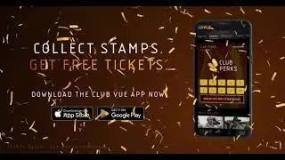 Club Vue.  Collect Stamps. Get Free Cinema Tickets.