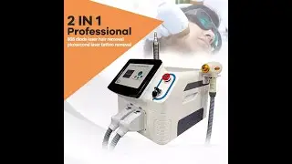 2 in 1 808nm Diode Laser Picosecond Tattoo Removal Machine