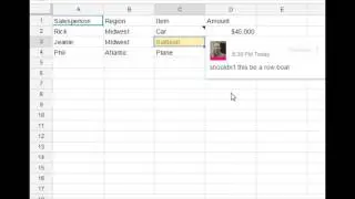 Google Sheets - Comment vs Note