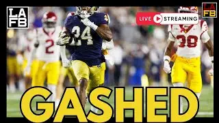 USC Trojans No Match For Notre Dame's Running Game | LAFB Conquest Call-In Show