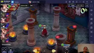 War of the visions guild battle + match battle with rosa