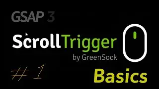 [GSAP] ScrollTrigger 기초 part 1. 초기 설정, trigger, start, end, scrub | 스크롤트리거 | 스크롤 애니메이션