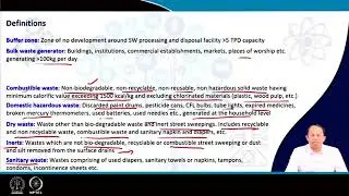 LECTURE 12: SOLID WASTE MANAGEMENT RULES 2016 #CH29SP #swayamprabha