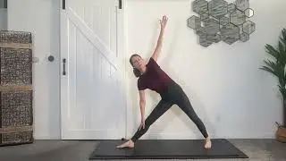 Yoga Instruction -Triangle Pose