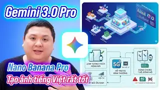 Gemini Nano Banana Pro: d&ugrave;ng AI tạo ảnh ngon gh&ecirc;, chữ tiếng Việt &iacute;t sai hẳn