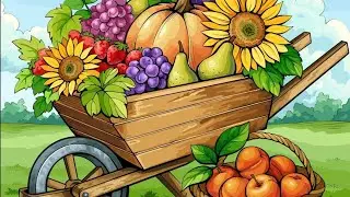magical fruits and flowers gather to welcome the beautiful spring | color oasis