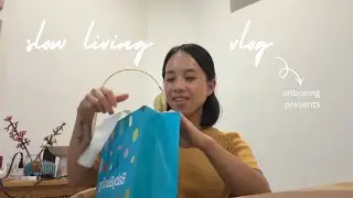slow living in my 20s | cookies review + unboxing my Christmas presents