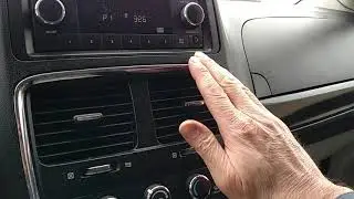 Вентиляционные отверстия холодного отопителя: минивэн Dodge