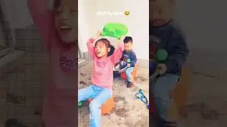 Kids challenge video😂#funny #kids #viral #shorts