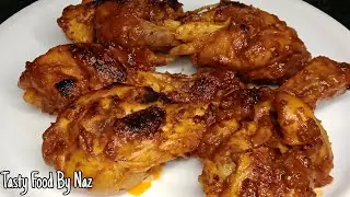 JUICY CHICKEN DRUMSTICKS FRY - CHICKEN LEG PIECE FRY USING CHATPATA MASALA #recipe #TastyFoodByNaz