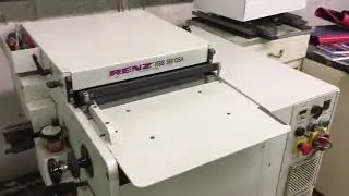 Renz Model RSB 360 QSA Automatic Wire-O Inserter