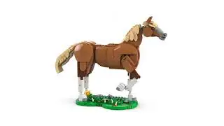 LEGO Creator Beautiful Horse Construction Set 31166