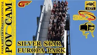 SILVER STAR - On Ride / POV CAM - 360&deg; - Europa Park
