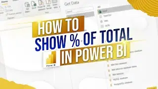 How to Calculate Percentage of Total in Power BI