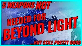 Top 5 Weapons NOT Needed For Beyond Light ...But Still Pretty Good | Destiny 2