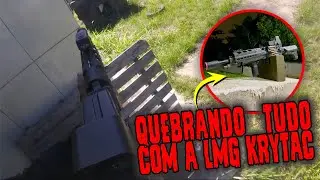 AIRSOFT GAMEPLAY | LMG KRYTAC