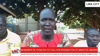 Voters Accused Minister Amongi of Abandoning Oyam South For Lira City