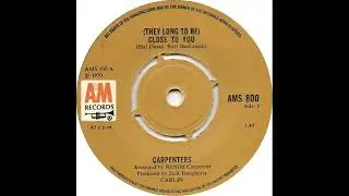 UK New Entry 1970 (163) Carpenters - (They Long To Be) Close To You