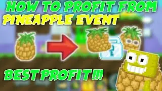 TRICK PROFIT FROM PINEAPPLE PARTY ! | GROWTOPIA