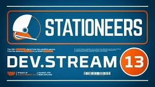 Stationeers Dev Stream 13 - Planet Surface Construction Continued
