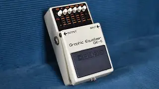 BOSS GE-6 いい歪み！(VINTAGE TS-9?)