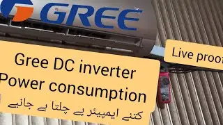 Gree DC Inverter detail ampere review| Live proof|fairy saries|model-18Fith1C
