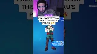 The BEST Pickaxe for The My Hero Academia Collab in Fortnite Chapter 4 Season 1! 🔥 #shorts