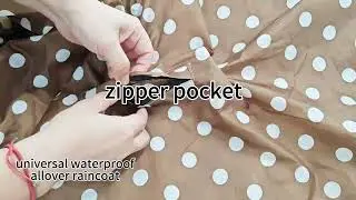 Raincoat windproof custom raincoat factory in China