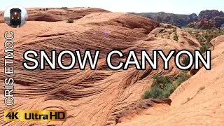 Snow Canyon State Saint George Utah Soft and Magic Trail in Western USA Hiking Route 66