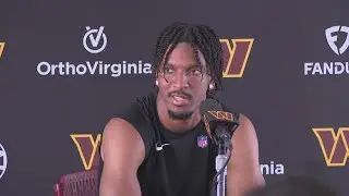 All eyes on Jayden Daniels at Commanders training camp day 3