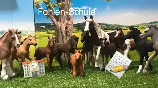 Fohlen-Schule #1 🏫📝(Schleich-Video)