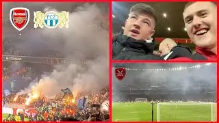 Arsenal Vs Zurich Matchday Vlog| Arsenal Win Europa League Group| 1 Nil To The Arsenal