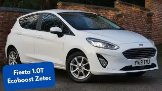 Ford Fiesta 1.0T Ecoboost Zetec 5 Door Hatchback Petrol Family Car