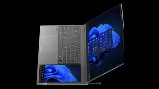 This laptop comes with two screens to facilitate multitasking. #laptop #lenovo #display #ces