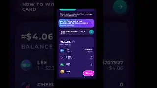 cheelee app withdrawal #crypto #money