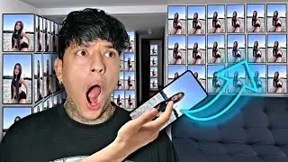 CUBRIMOS SU CASA CON 10 MIL FOTOS DE SU EX NOVIA