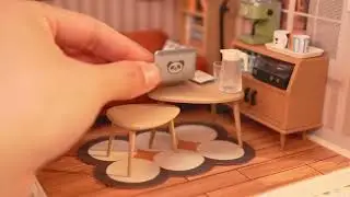 Robotime Rolife Plastic Toys 3D Puzzle Puzzle Super Store Cozy L