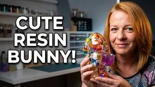 Easter Bunny Resin Craft - How to Make Cute Easter Bunny Decor