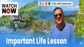 Seychelles Travel Vlog | Important Life Lesson | Life with Mansoor