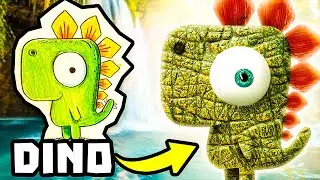 Dinosaur Drawing in Real Life | Kids Drawing Edition | Realistified