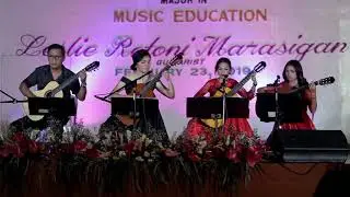 Philippine Medley (Quartet) arranged by Maestro Jose Valdez