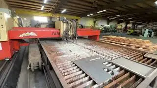 Farley Cutting Systems 4-Head High Definition Plasma Cutting System, S/N 960404, 1996