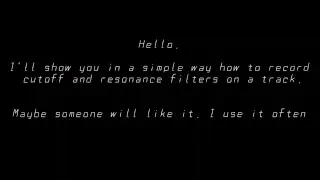 Roland Fantom - how to record filters (cutoff, resonance)