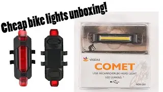 Rapid X and Comet Bike Lights. Cheap bike tail lights from Weidas