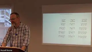 Hebrew Class - Review Participles