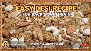 Simple Winter Remedy for Back Pain & Joint Pain | Immunity Booster