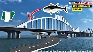 WOW!!. THE $2.5BN LAGOS 4TH MAINLAND BRIDGE LAGOS, THAT  LOOKS LIKE A FISH. AWARDED TO CHINA