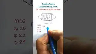 Triangle Counting | Counting Figures | Reasoning Classes for SSC CGL GD CHSL MTS RRB PSC||