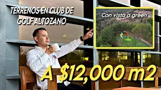 Estos terrenos tienen la mejor vista al campo de golf y a montañas boscosas